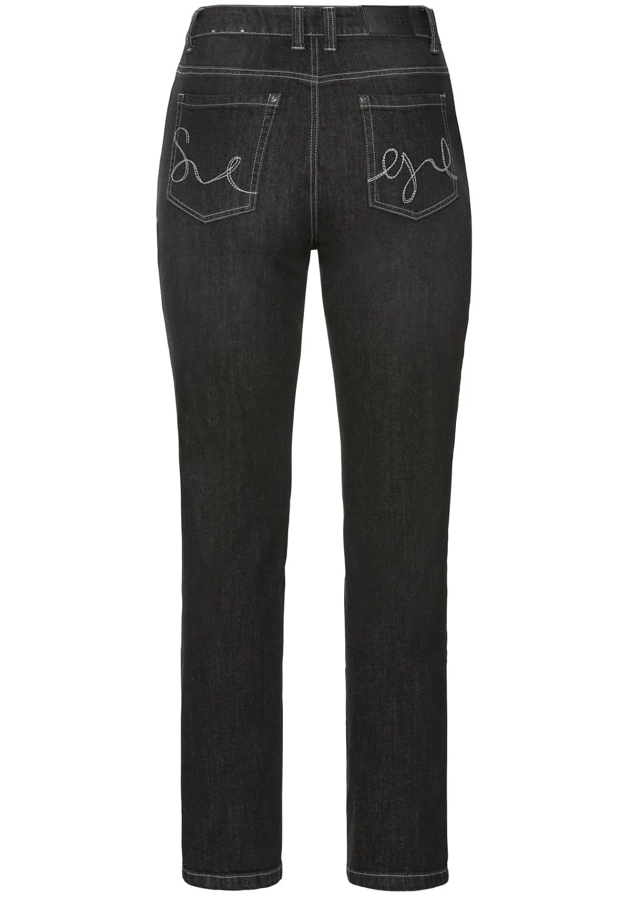 Gerade Jeans mit Shaping-Einsatz<sheego Discount