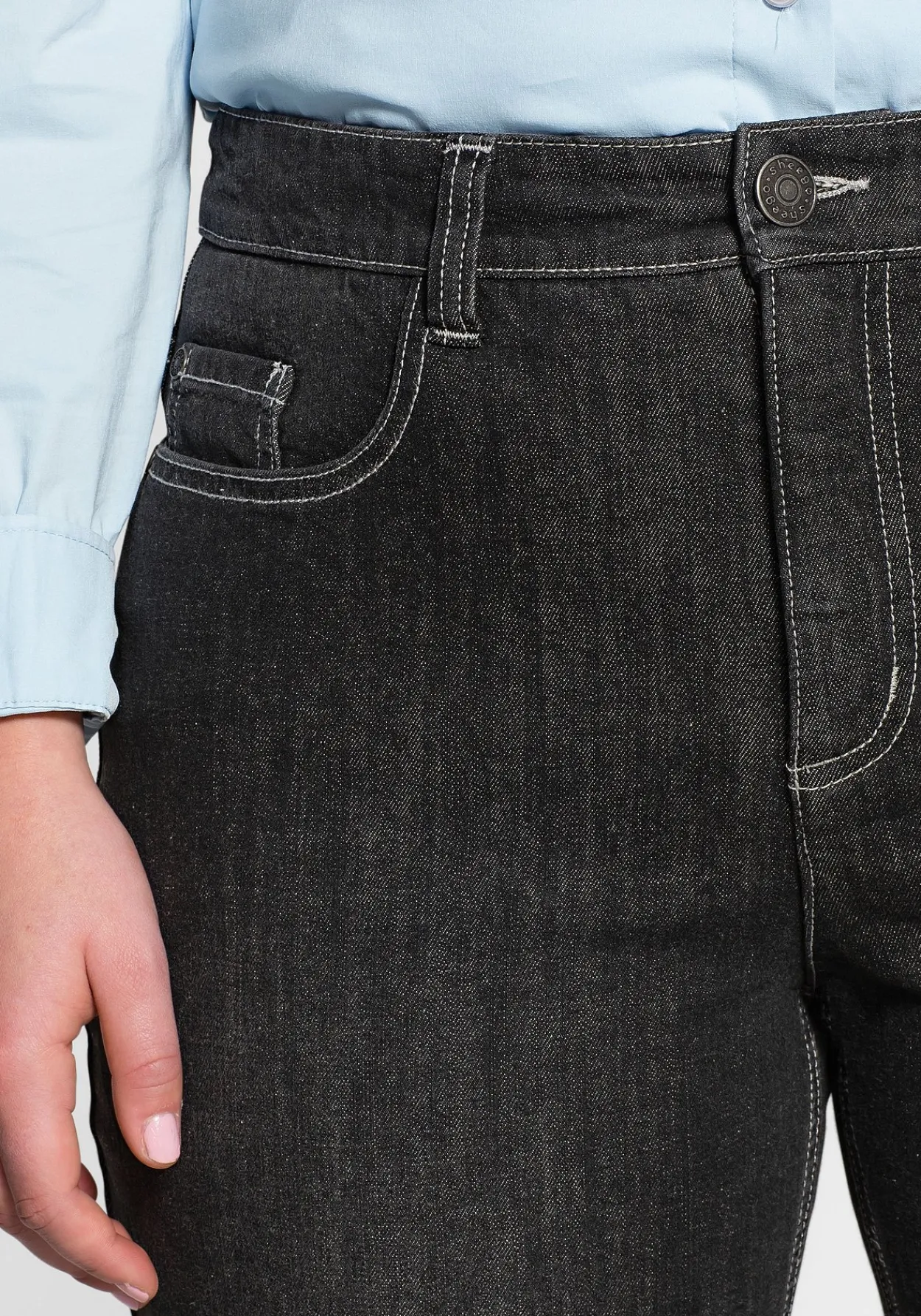 Gerade Jeans mit Shaping-Einsatz<sheego Discount