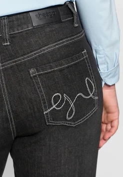 Gerade Jeans mit Shaping-Einsatz<sheego Discount
