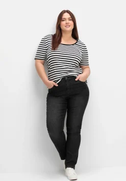 Gerade Jeans mit TruTemp365® Fasern<sheego Hot