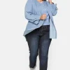 Gerade Jeans mit Used-Effekten<sheego Sale