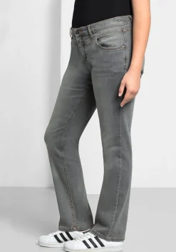 Gerade Jeans mit Used-Effekten<sheego Best