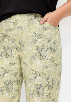 Gerade Schlupfhose mit Paisleymuster<sheego Hot