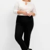 Gerade Schlupfhose mit Shaping-Einsatz<sheego Fashion