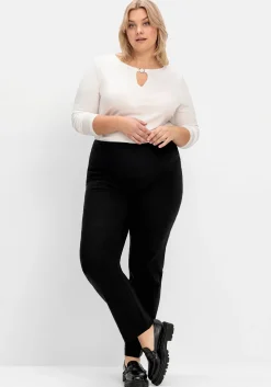 Gerade Schlupfhose mit Shaping-Einsatz<sheego Fashion