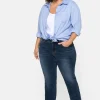 Gerade Stretch-Jeans mit Bodyforming-Effekt<sheego Outlet