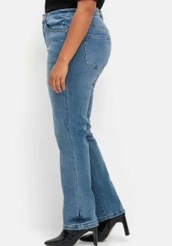 Gerade Stretch-Jeans mit Bodyforming-Effekt<sheego Hot