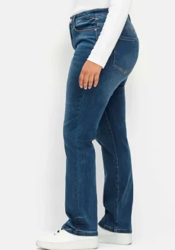 Gerade Stretch-Jeans mit Bodyforming-Effekt<sheego Hot