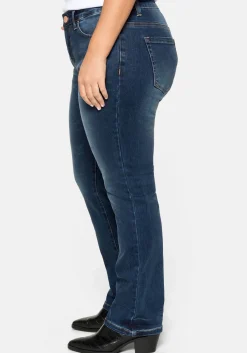 Gerade Stretch-Jeans mit Bodyforming-Effekt<sheego Outlet