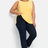 Gerade Stretch-Jeans mit Komfortbund<sheego Hot