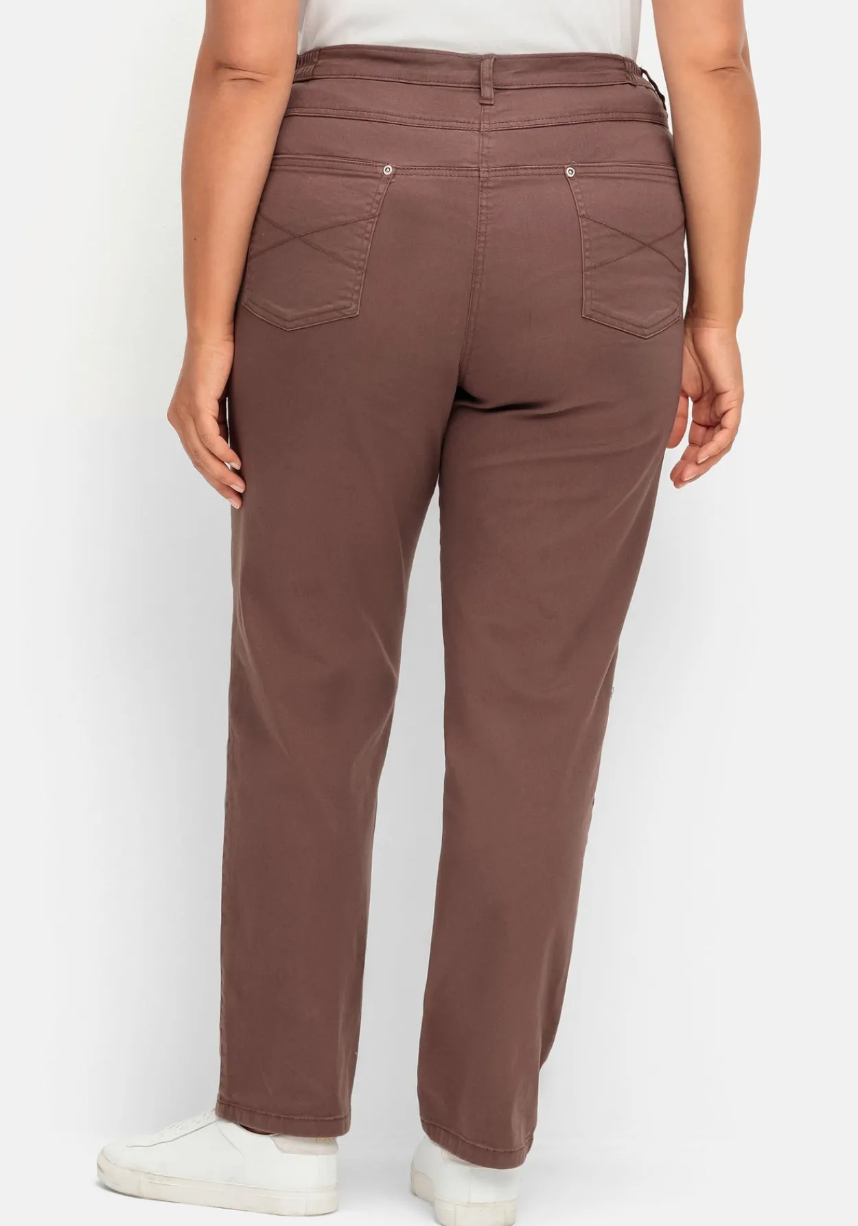 Gerade Stretch-Jeans mit Komfortbund<sheego New