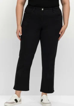 Gerade Twillhose in knöchelbedeckender Länge<sheego Hot