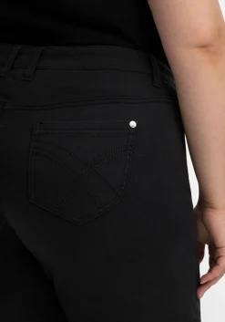 Gerade Twillhose in knöchelbedeckender Länge<sheego Hot