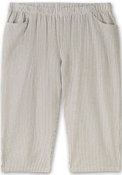 Gestreifte Caprihose in Seersucker-Qualität<sheego Best