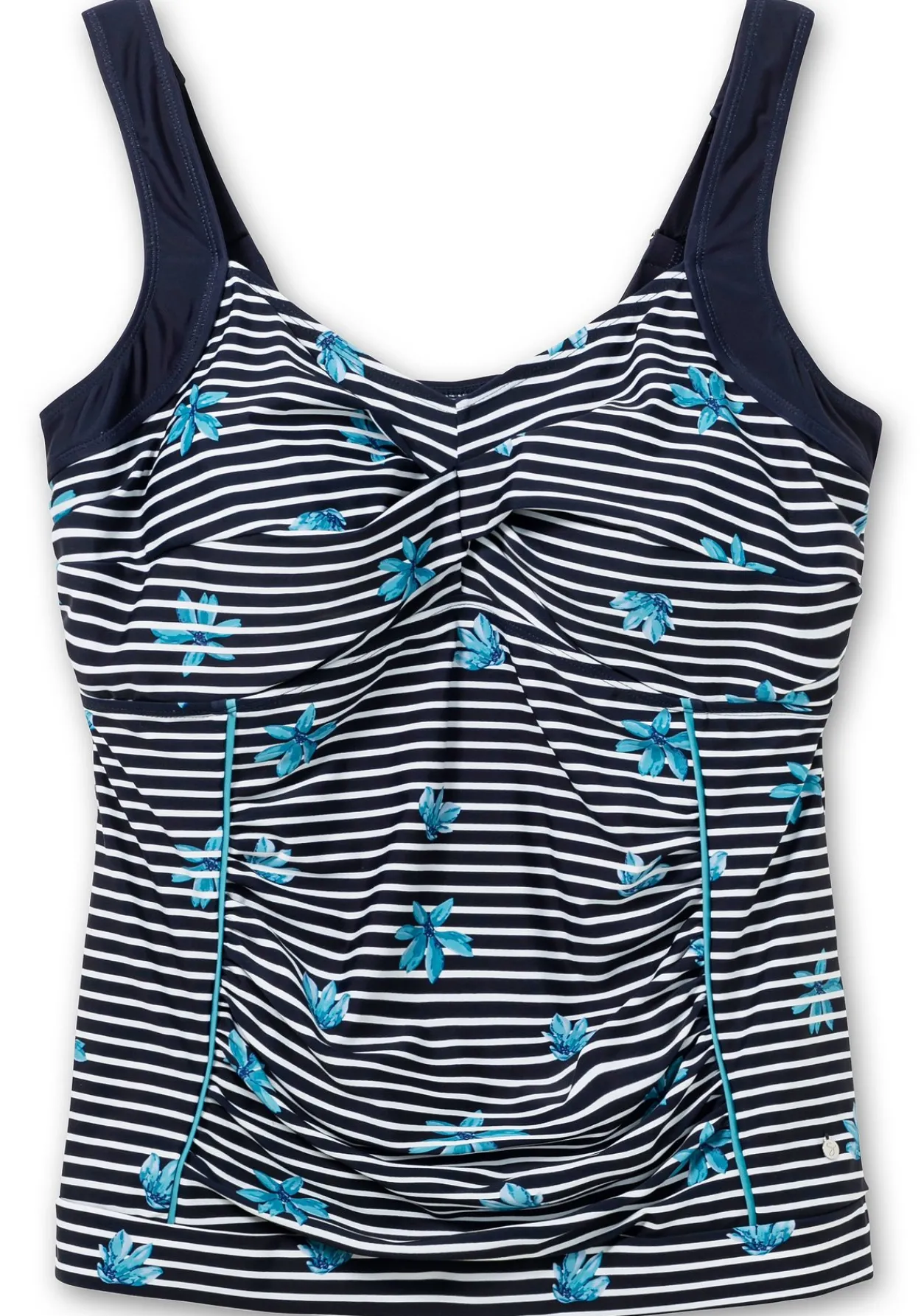 Gestreiftes Tankini-Top mit Shaping-Einsatz<sheego Outlet