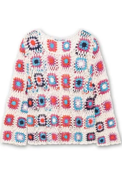 Handgearbeiteter Häkelpullover im Crochet-Muster<sheego by Joe Browns New
