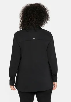 Hemdbluse mit verdeckter Knopfleiste<sheego Fashion