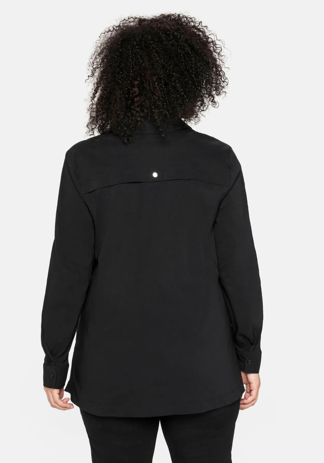 Hemdbluse mit verdeckter Knopfleiste<sheego Fashion