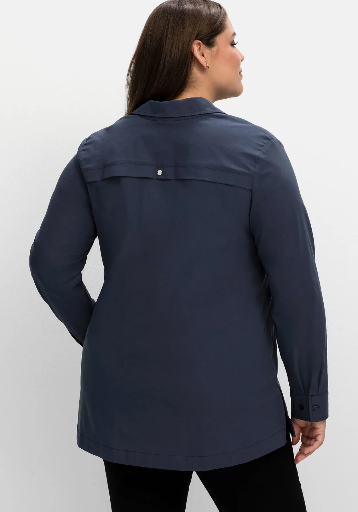 Hemdbluse mit verdeckter Knopfleiste<sheego Best