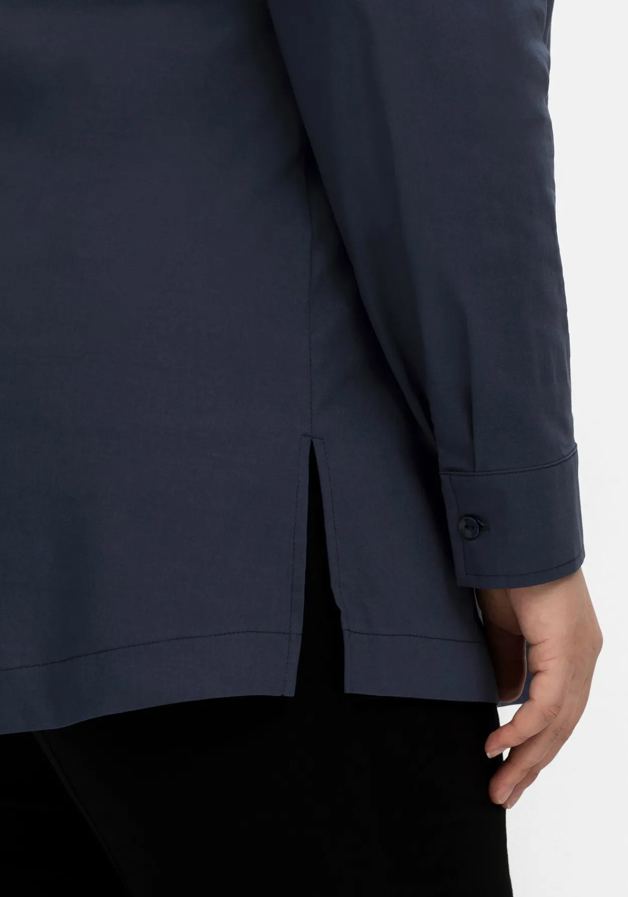 Hemdbluse mit verdeckter Knopfleiste<sheego Best