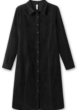 Hemdblusenkleid aus weichem Cord<sheego Best