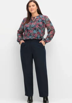 High-Waist-Hose mit Bügelfalten<sheego Clearance