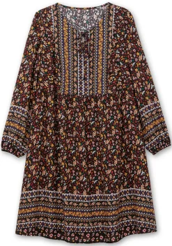 Hängerchen-Kleid im Mustermix, in A-Linie<sheego Clearance