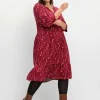 Hängerkleid in leichter A-Linie, mit 3/4-Ärmeln<sheego Online
