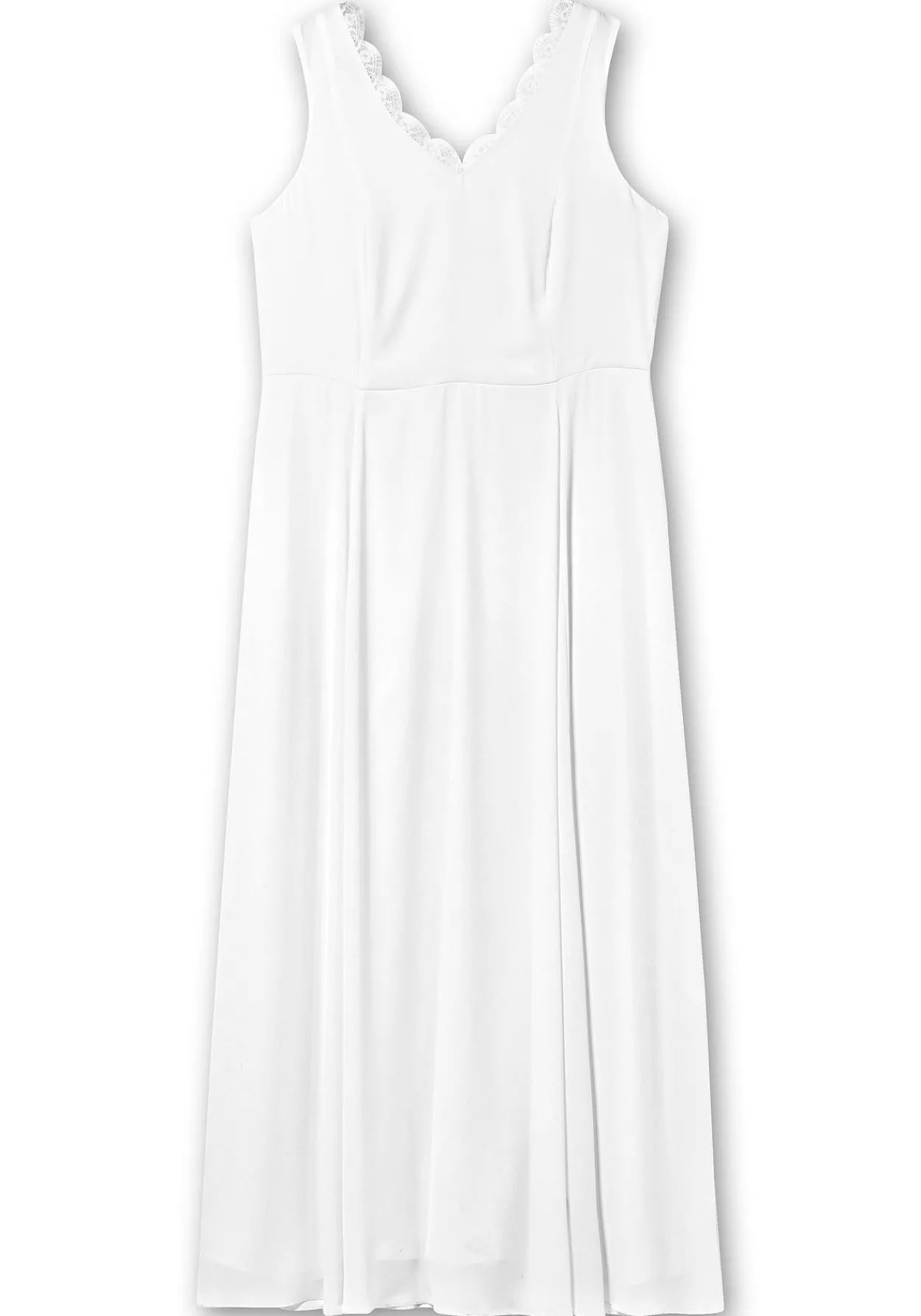 Hochzeitskleid mit floraler Spitze und Chiffon<sheego Best