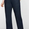 Hose im Curvy-Schnitt ELLA aus Leinen-Viskose-Mix<sheego Outlet