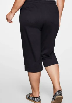 3/4-Hose mit Schlupfbund, aus Jersey<sheego Sale