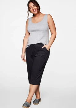 3/4-Hose mit Schlupfbund, aus Jersey<sheego Sale