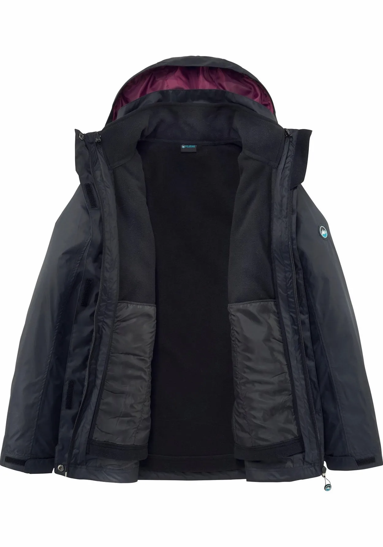 3-in-1-Funktionsjacke<Polarino Discount