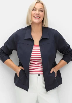 Jacke aus Bengalin, in kurzer, taillierter Form<sheego Best