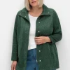 Jacke aus meliertem Strickfleece<sheego Clearance