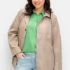 Jacke mit silberfarbenen Kontrastdetails<sheego Discount