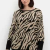 Jacquard-Pullover mit Animalmuster<sheego Best