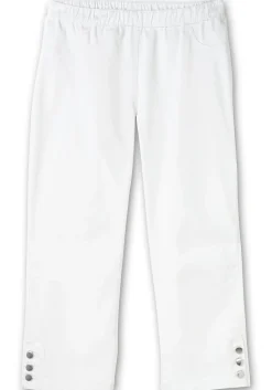 7/8-Jeans mit Schlupfbund und Knöpfen am Saum<sheego Online