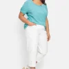 7/8-Jeans mit Zierknöpfen am Saum<sheego Discount