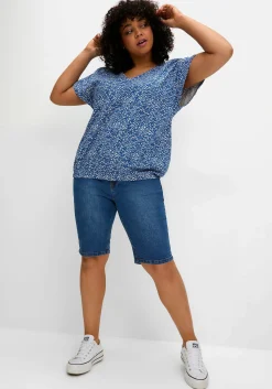 Jeansbermudas im Curvy-Schnitt SUSANNE<sheego Fashion
