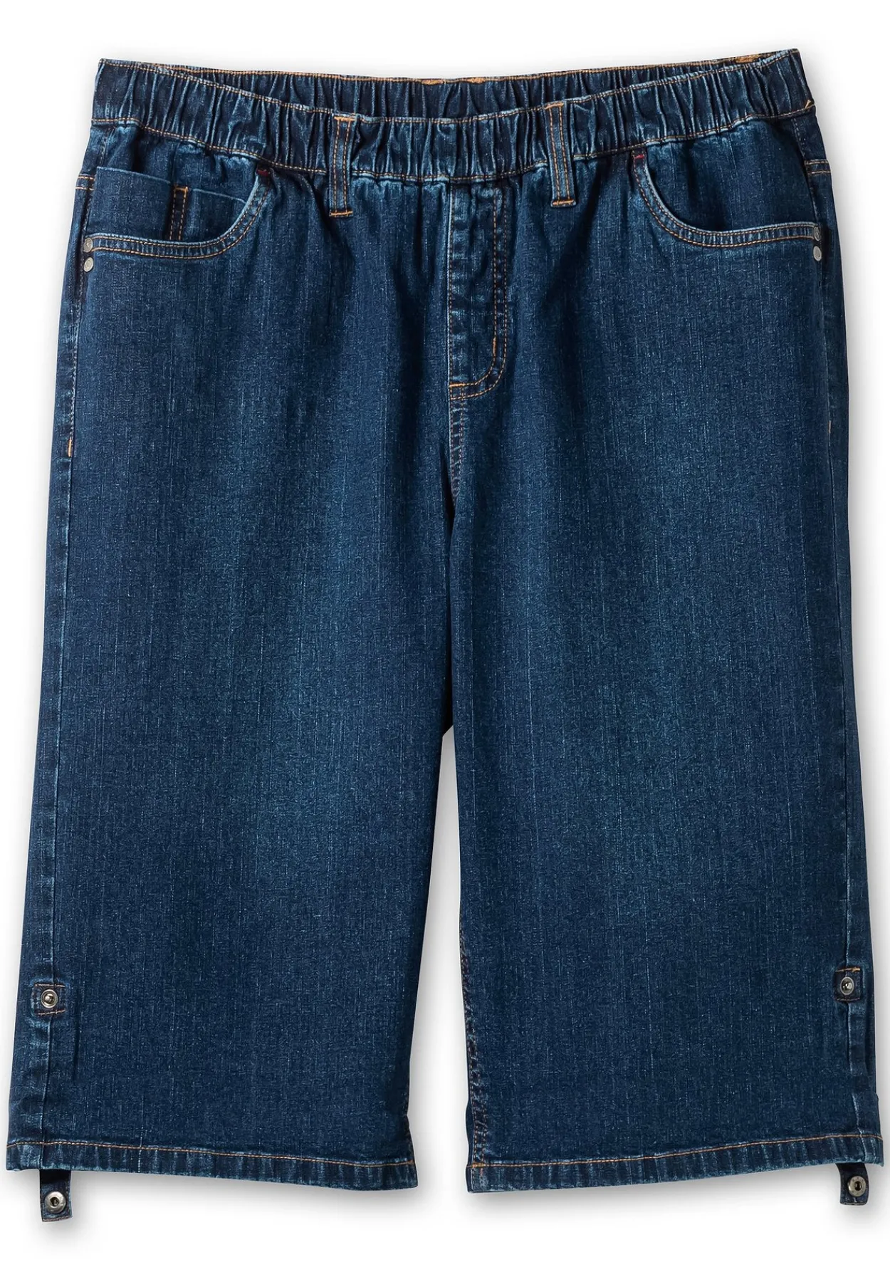 Jeans-Bermudas mit fixiertem Aufschlag<sheego Outlet