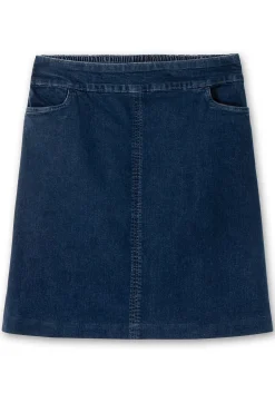 Jeansrock mit Taschen, in A-Linie<sheego Hot