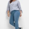 Jeggings in Power-Stretch-Qualität, mit Schlupfbund<sheego Clearance