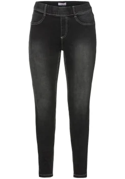 Jeggings in Power-Stretch-Qualität, mit Schlupfbund<sheego Outlet
