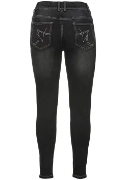 Jeggings in Power-Stretch-Qualität, mit Schlupfbund<sheego Outlet