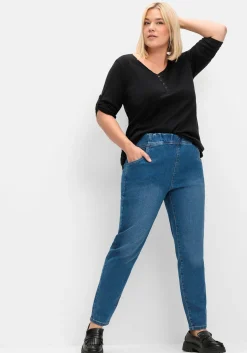 Jeggings mit breitem Gummibund<sheego Hot