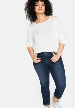 Jeggings mit Gummibund und Gürtelschlaufen<sheego Sale