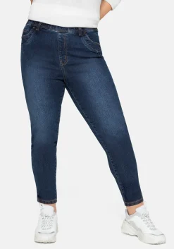 Jeggings mit Gummibund und Gürtelschlaufen<sheego Sale