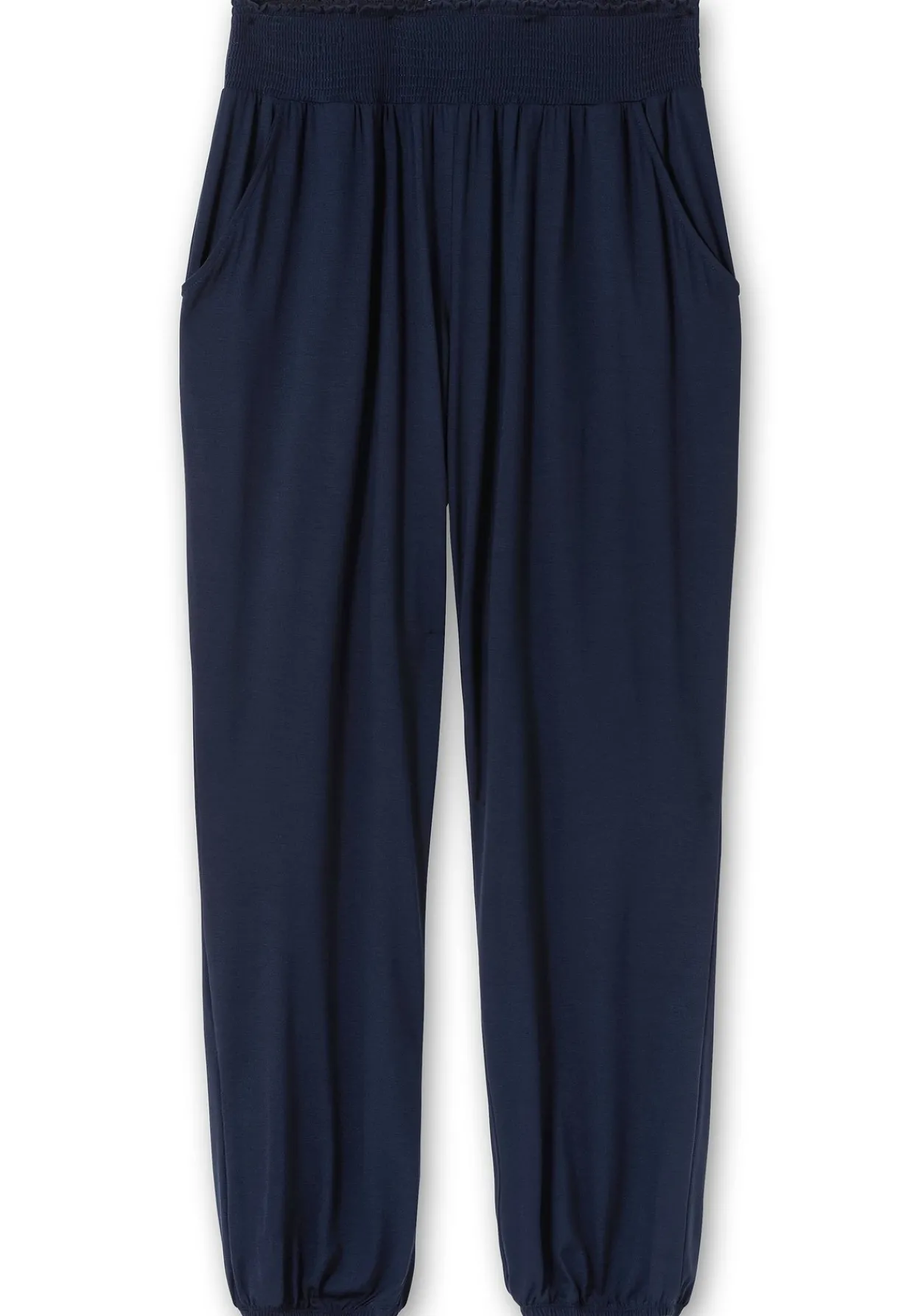 Jerseyhose mit Smokbund und Gummibündchen<sheego Online