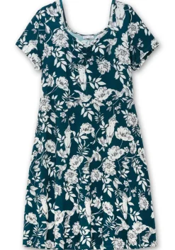 Jerseykleid mit Blumendruck und Herzausschnitt<sheego by Joe Browns Sale